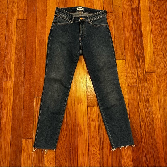 Wrangler cropped raw-hem skinny jeans - Picture 12 of 13
